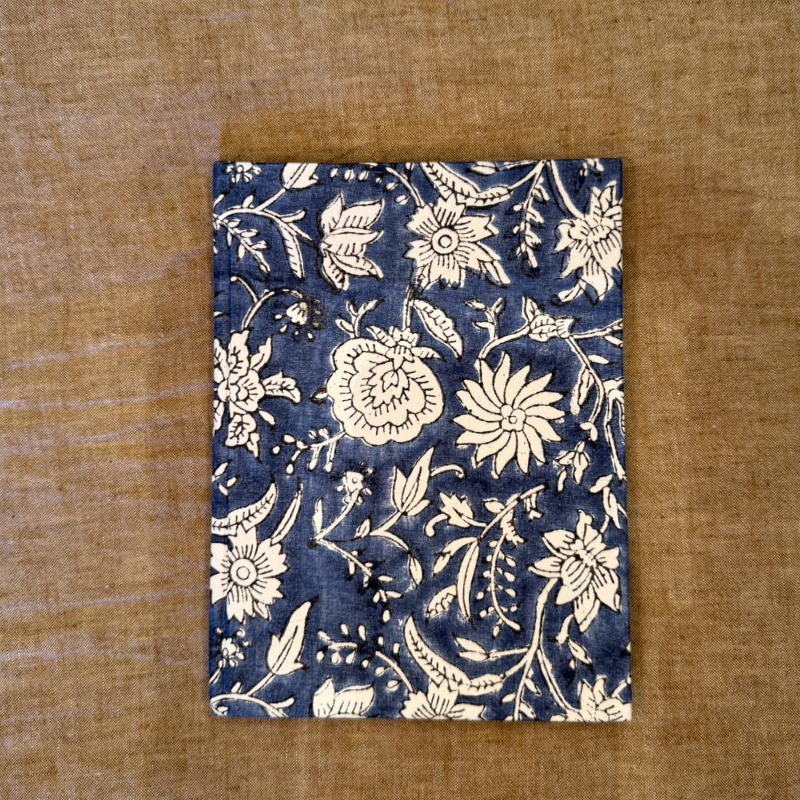 Hand Block Print 100 pages A5 Hardcover Notebook