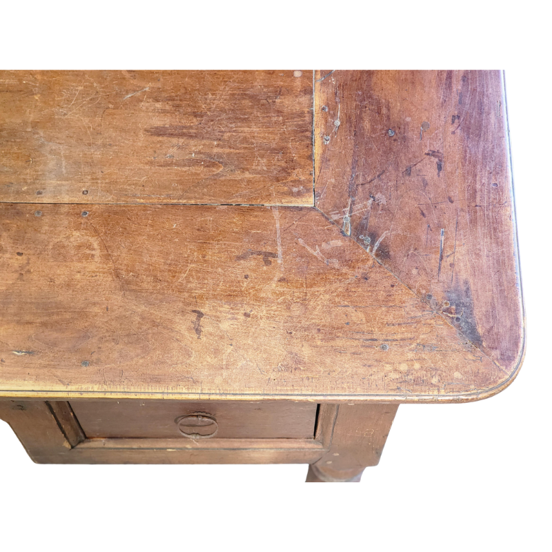 French Antique Walnut Desk