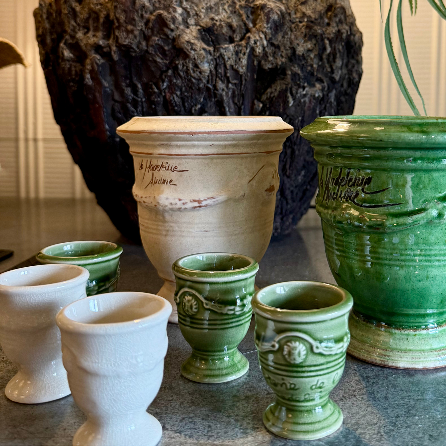 Poterie de la Madeleine Anduze Egg Cup