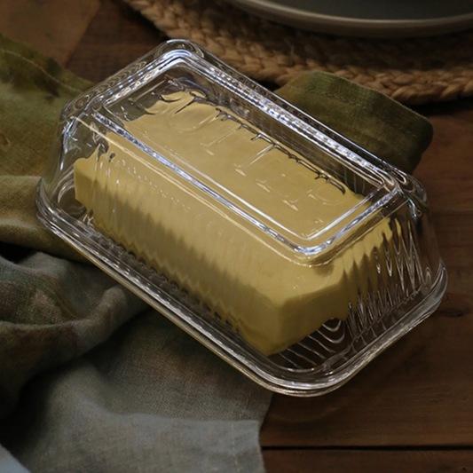 Glass Butter Dish