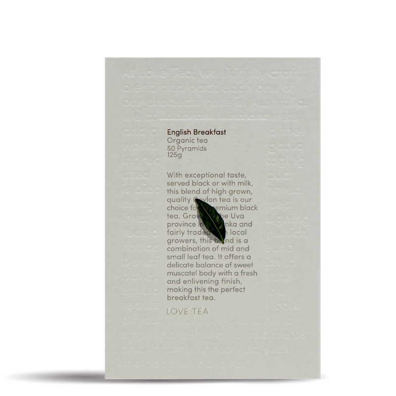 English Breakfast Pyramid Tea Bags