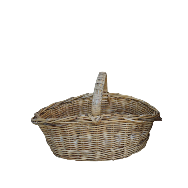 Oval Cane Basket