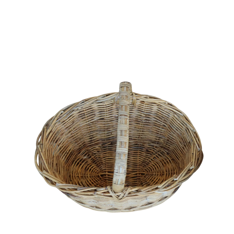 Oval Cane Basket