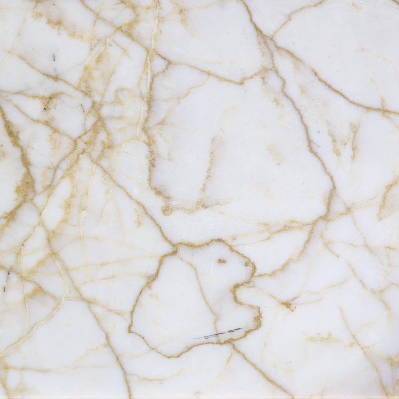 Wrought Iron And Marble Top Table