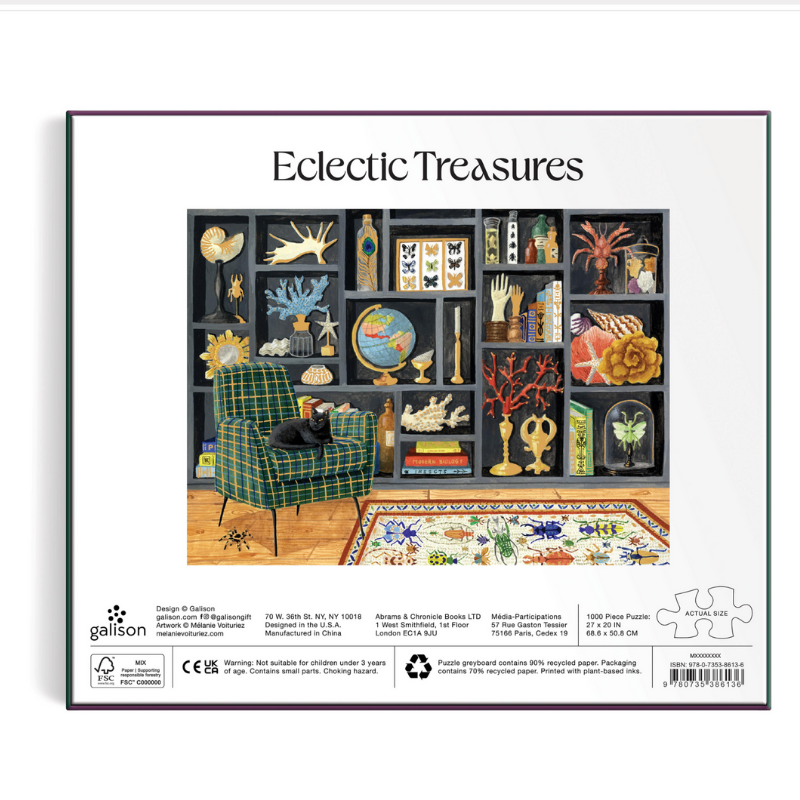Eclectic Treasures 1000 Piece Puzzle