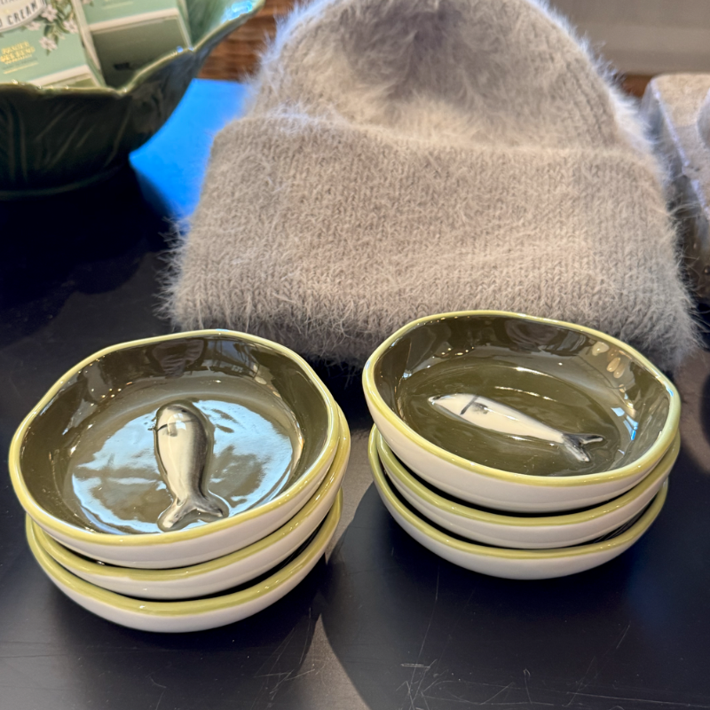 Mini Ceramic Fish Dish