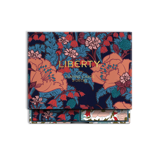 Liberty Floral Playing Card Two Sets
