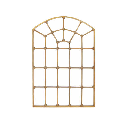 Arched Gold Mirror