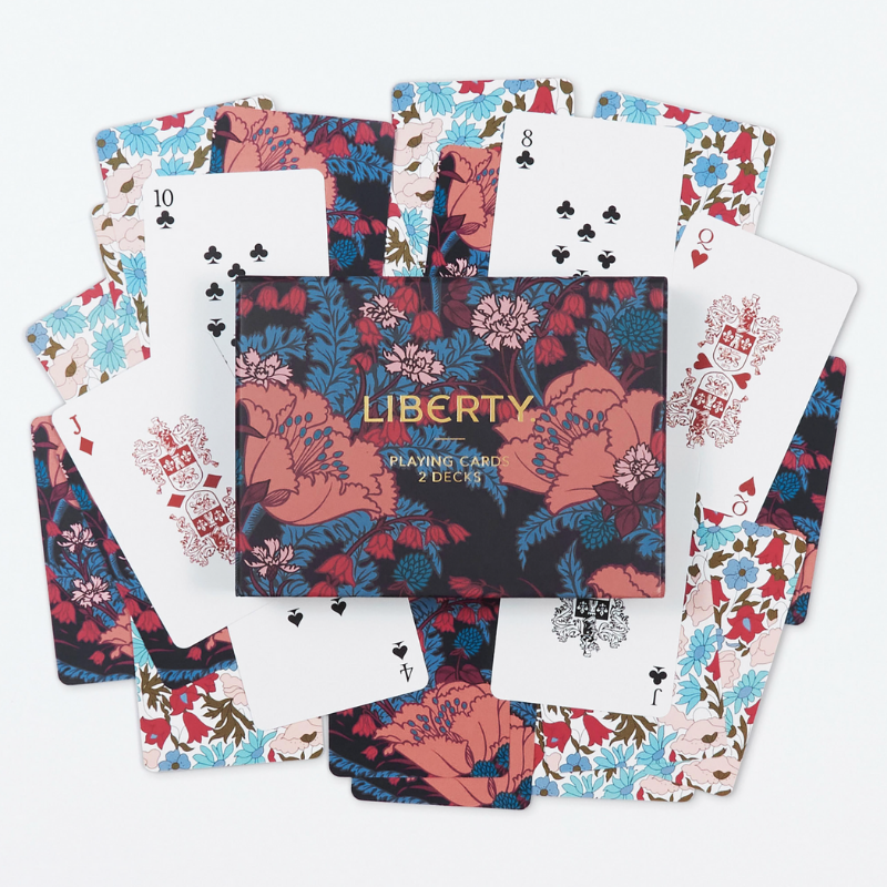 Liberty Floral Playing Card Two Sets