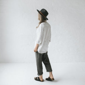 Baltic Linen Shirt – White