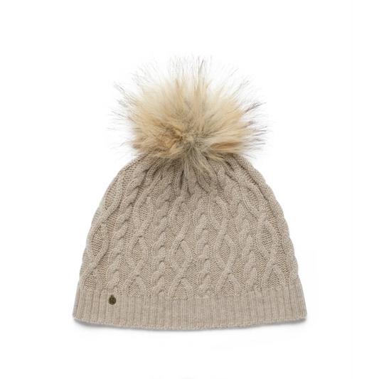 Merino Beanie - Pebble