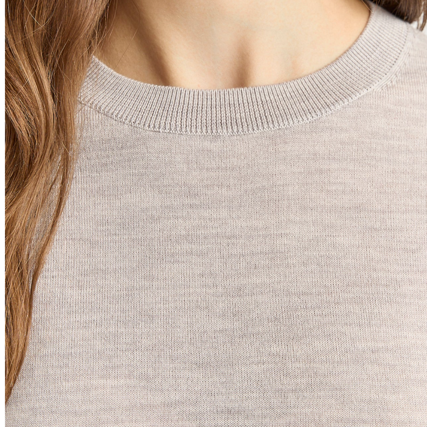 Fine Merino Crew – Oat