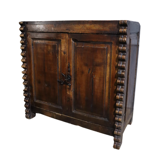 Spanish Antique Two Door Cabinet