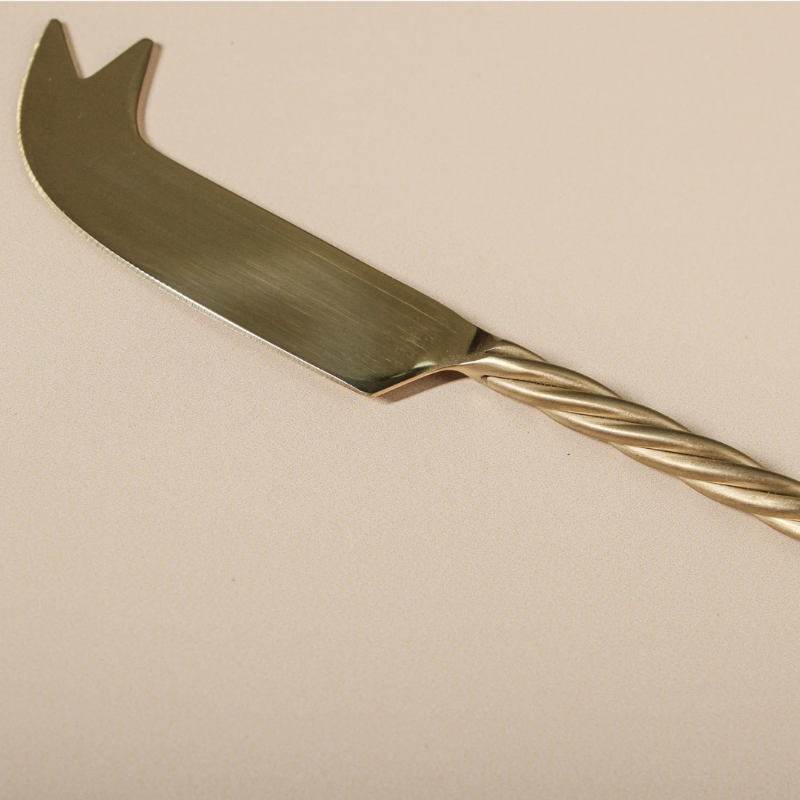 Twisted Cheese Knife