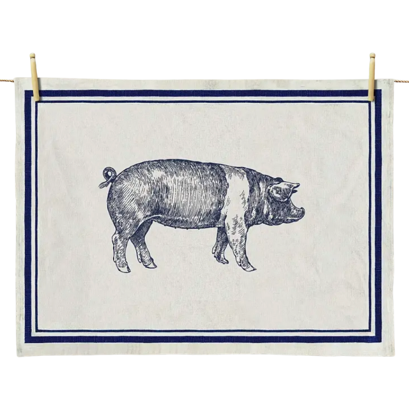Grainsack Kitchen Towel – Pig