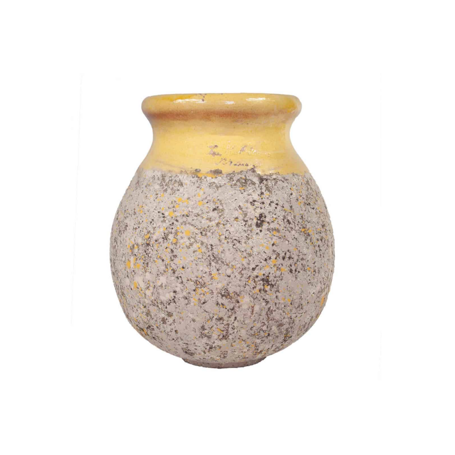 Poterie de la Madeleine – Biot Jar Yellow