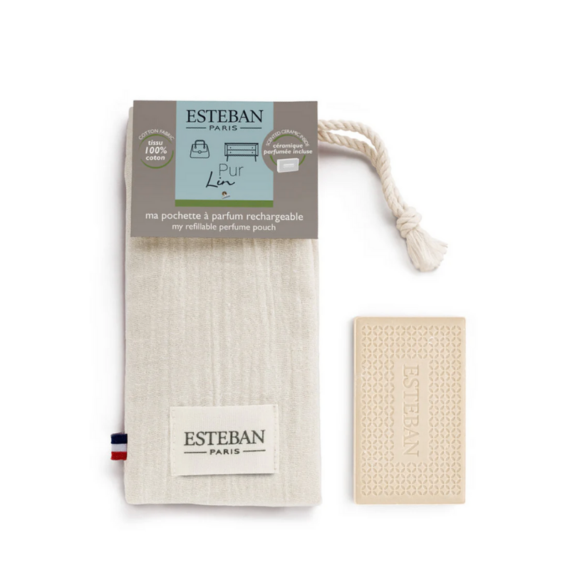 Perfumed Ceramics in Linen Pouch – Pur Lin