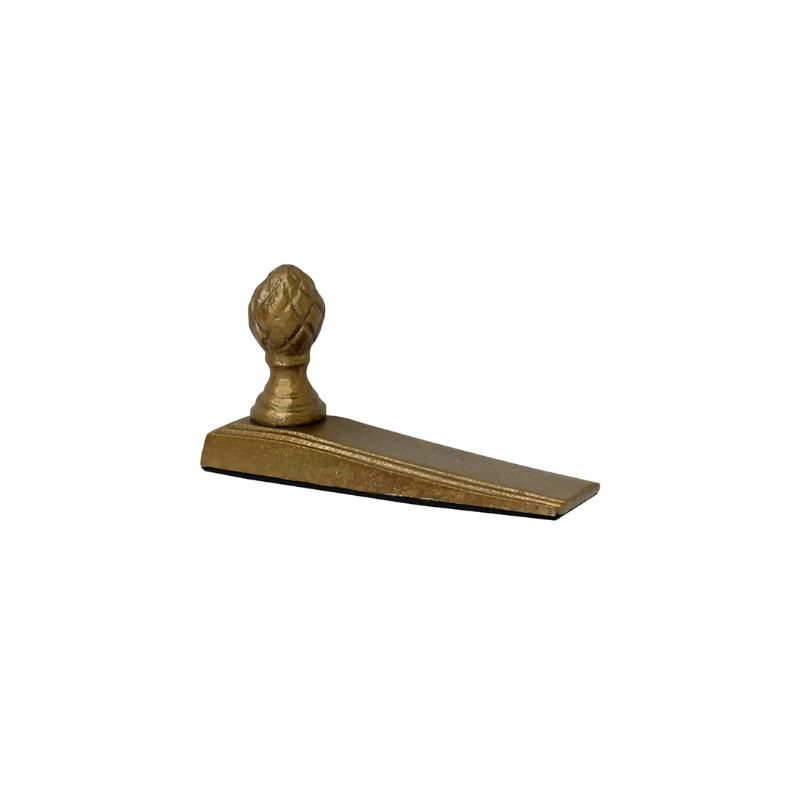Acorn Door Stopper – Brass Antique Finish