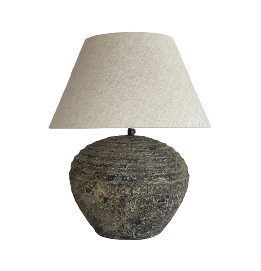 Organic Clay Lamp