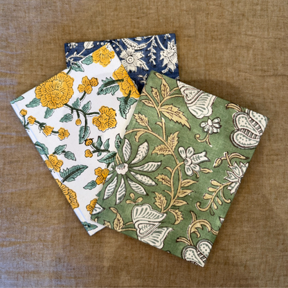 Hand Block Print 100 pages A5 Hardcover Notebook