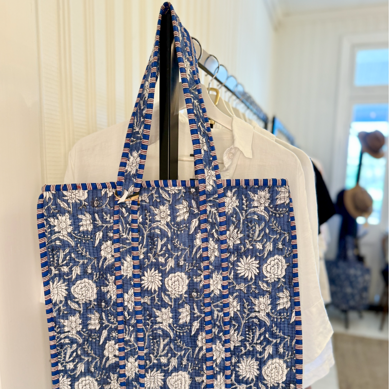 Hand Block Print Tote