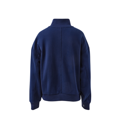 Marli Button Sweat – Heritage Navy