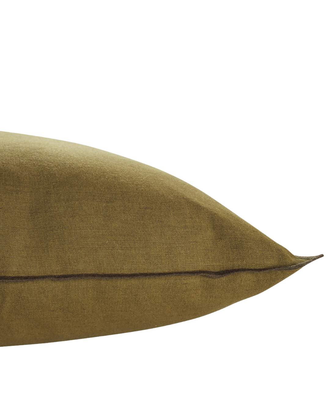 Olive Linen Cushion