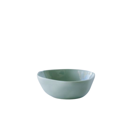 Flax Pinch Pot – Duck Egg