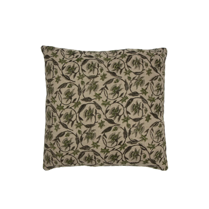 Floral Linen Cushion