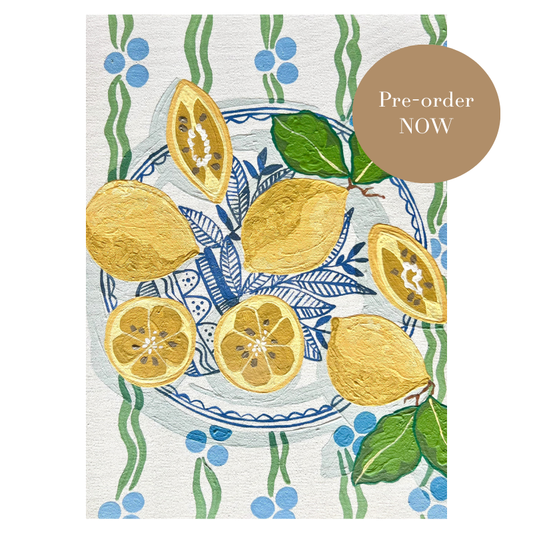 Emma Sheehan Tea Towel – Lemons