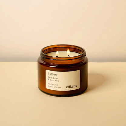 Tallows Double Wick Candle