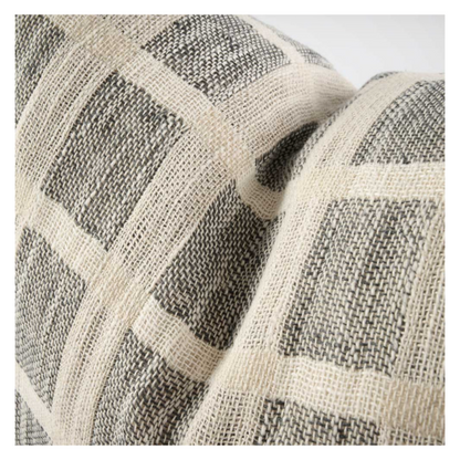 Linen Check Cushion