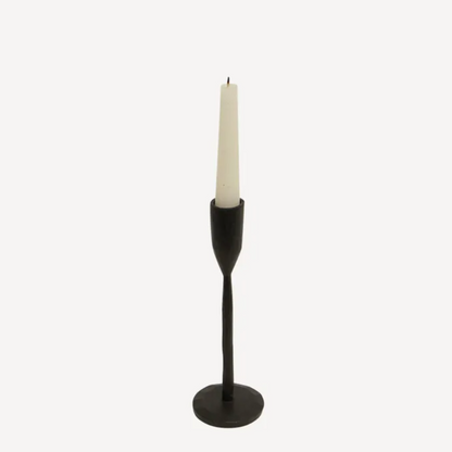 Black Cast Iron Candlestand