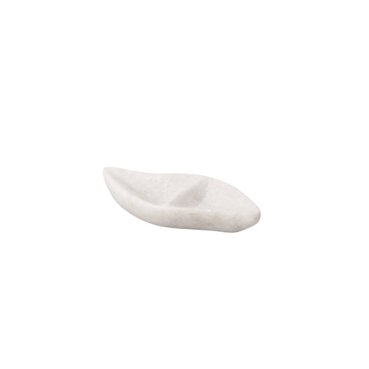 Marble Salt And Pepper Boat