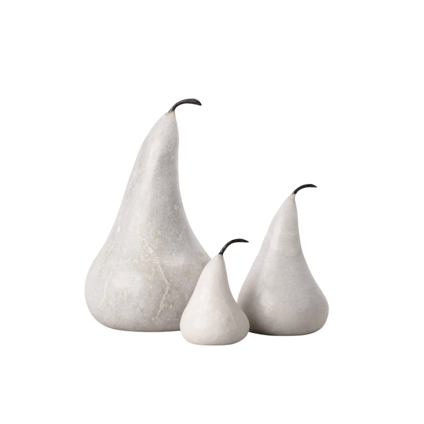 Marble Pear – White