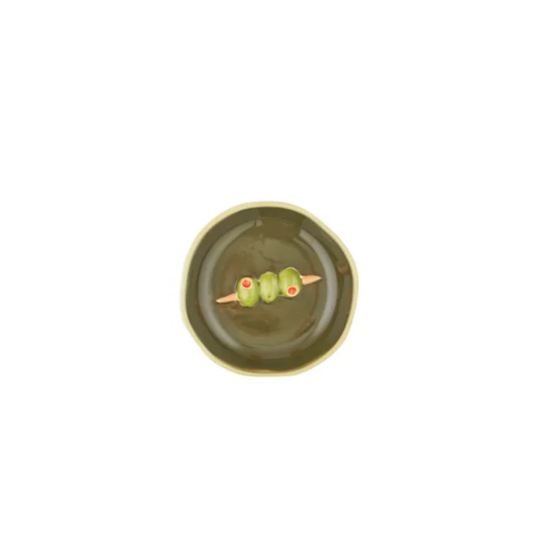 Mini Ceramic Olive Dish