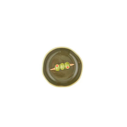 Mini Ceramic Olive Dish
