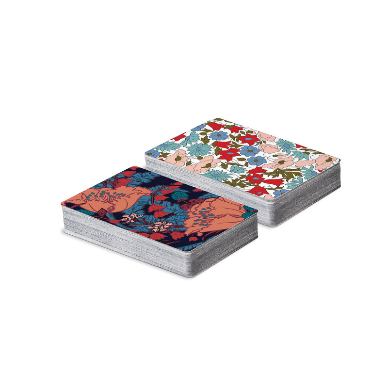 Liberty Floral Playing Card Two Sets