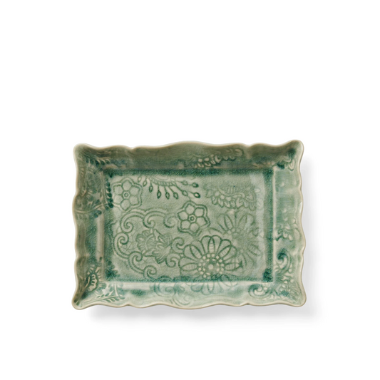 Arabesque Appetiser Plate – Antique