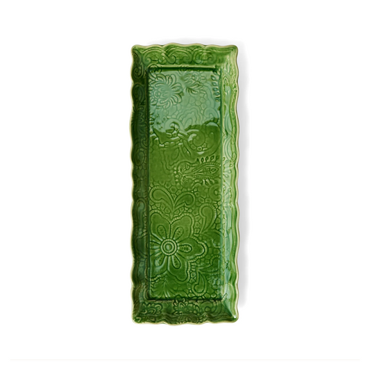 Arabesque Rectangular Server – Primavera