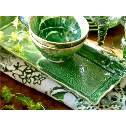 Arabesque Rectangular Server – Primavera