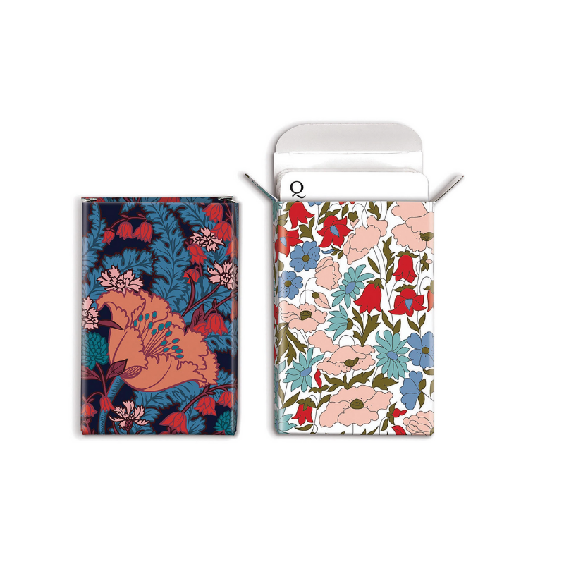 Liberty Floral Playing Card Two Sets