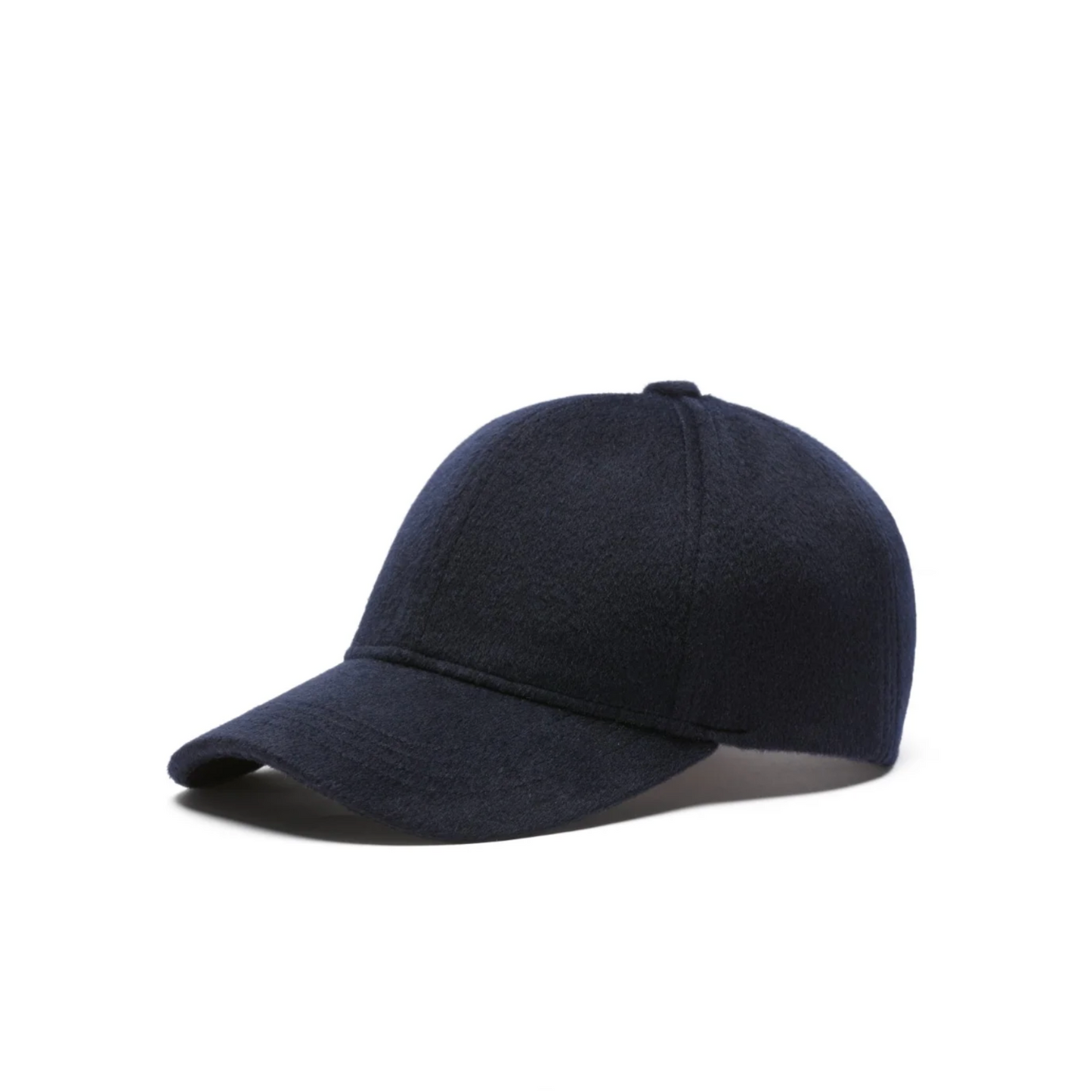 Wool Cashmere Cap - Navy