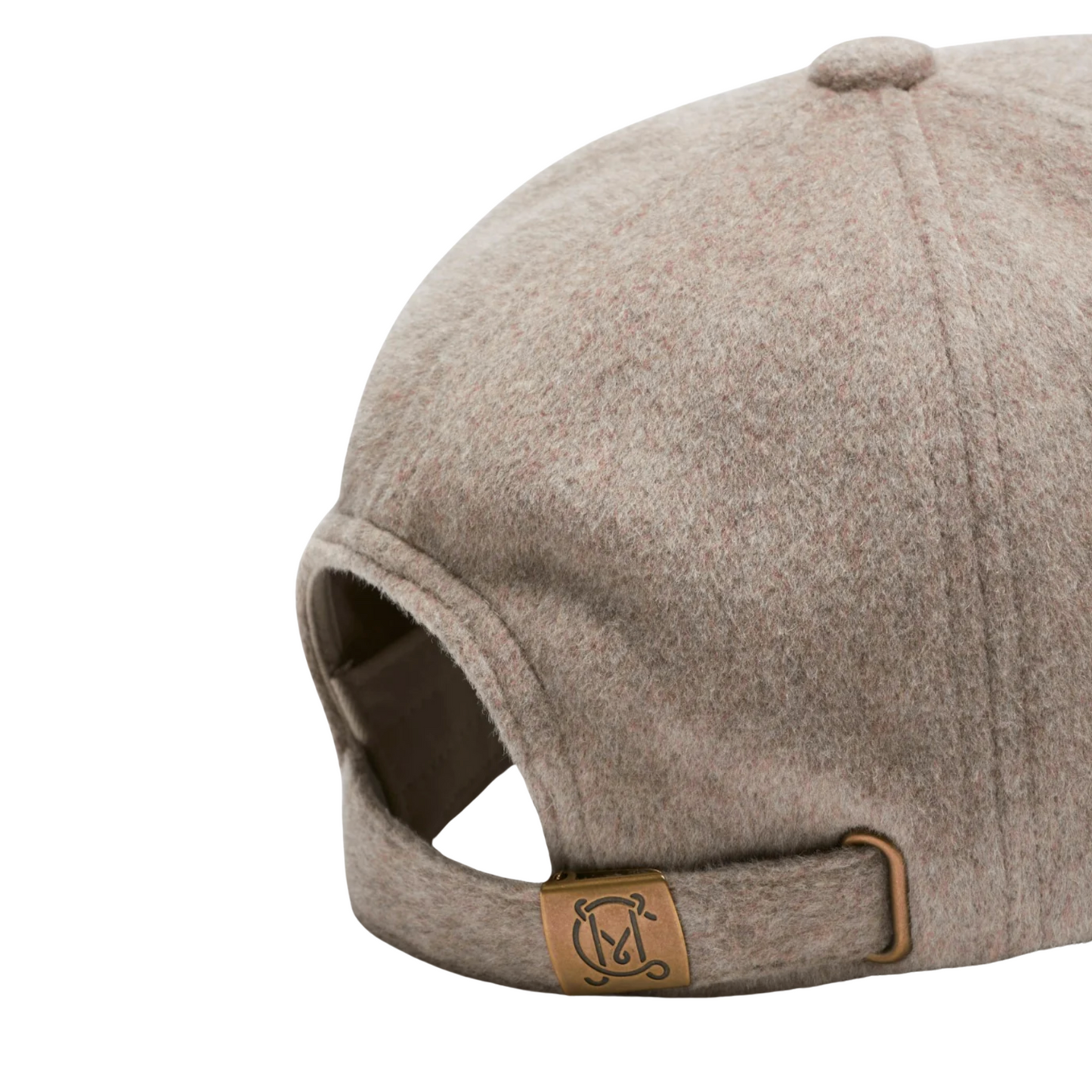 Wool Cashmere Cap - Pebble