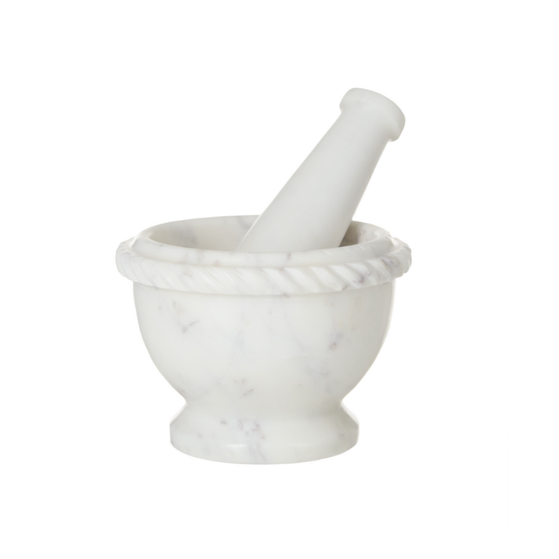 Marble Mortar & Pestle