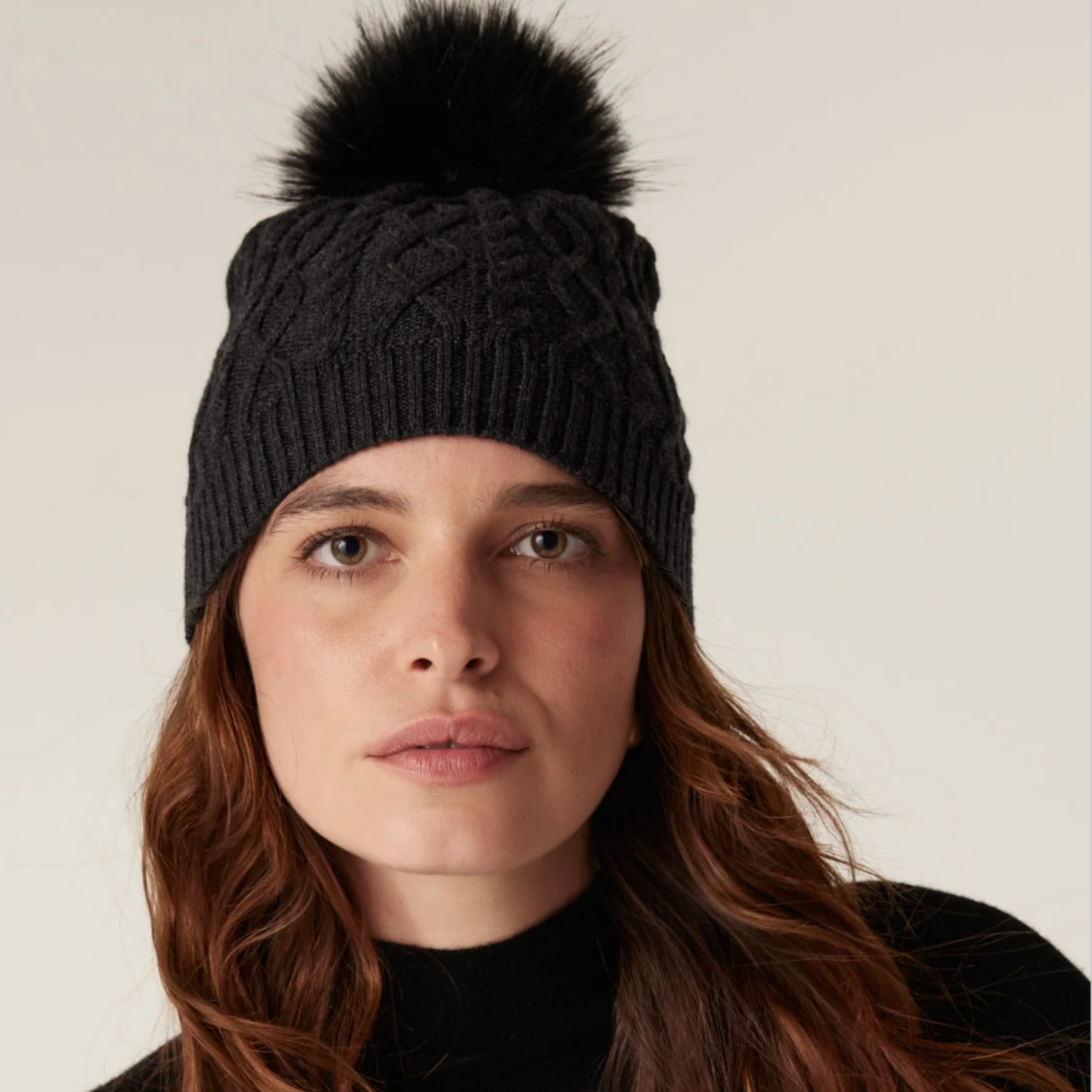 Merino Beanie - Charcoal