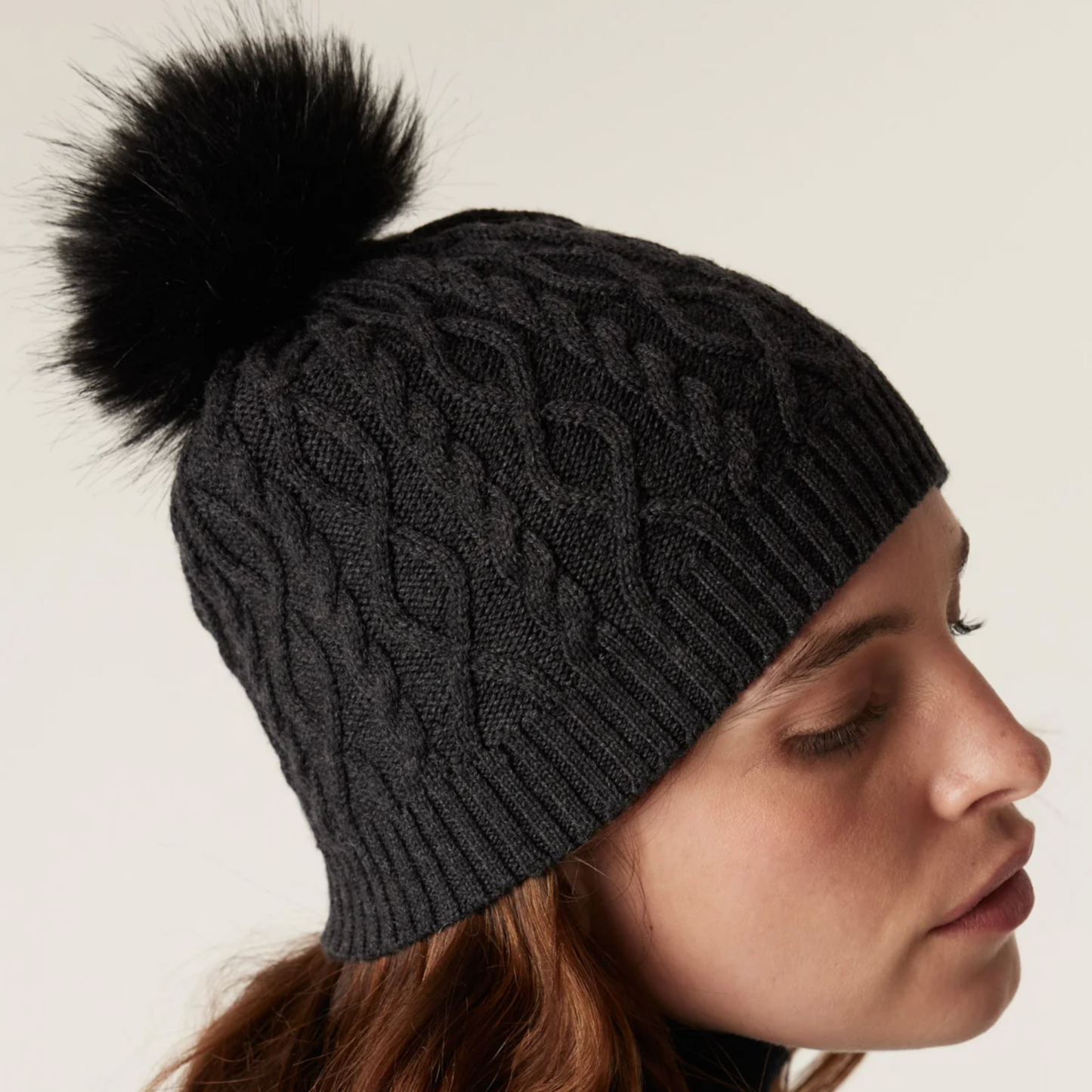 Merino Beanie - Charcoal