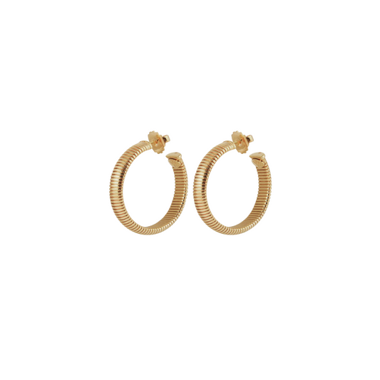 Milo Hoop Earrings – Gold