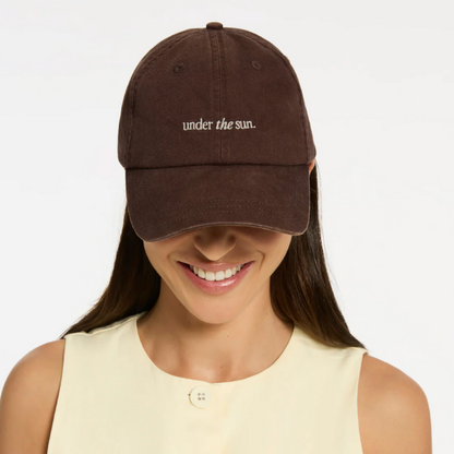 Under The Sun Cap - Bark