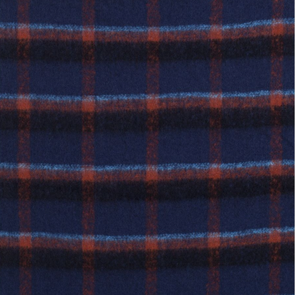 Blues Check Scarf